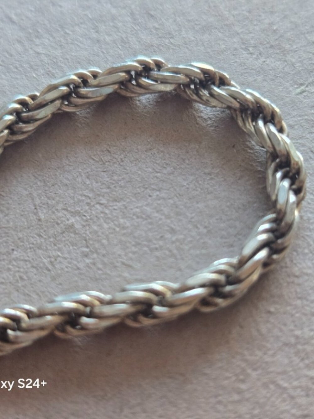 925 Rope Chain Bracelet - Italy - Picture 3 of 4